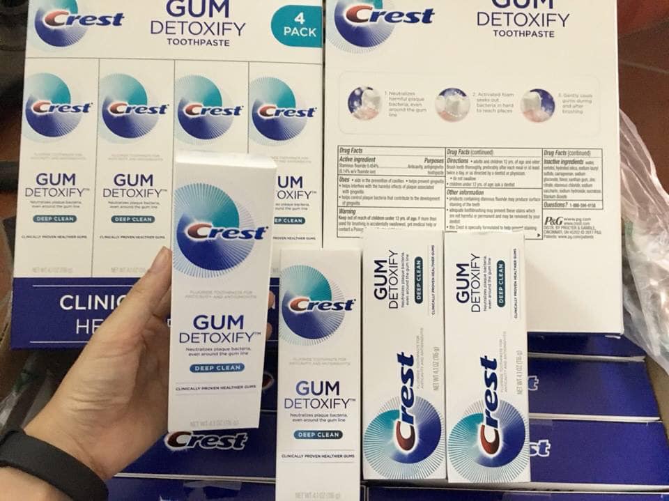Kem đánh răng Gum Detoxify