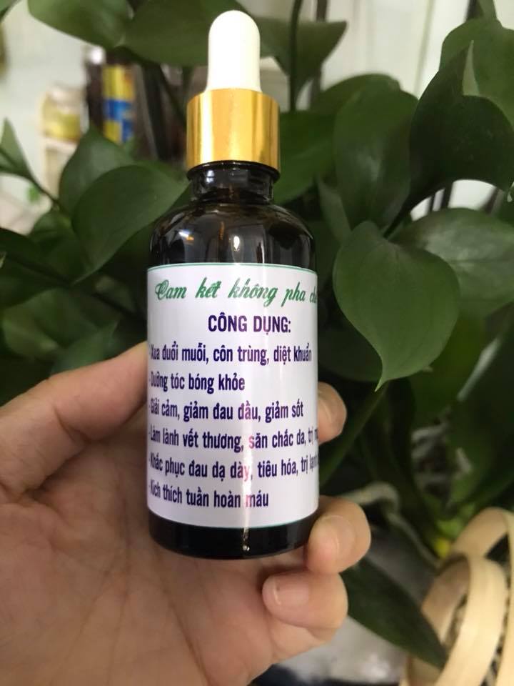 Tinh dầu xả nguyên chất hoàn toàn từ thiên nhiên