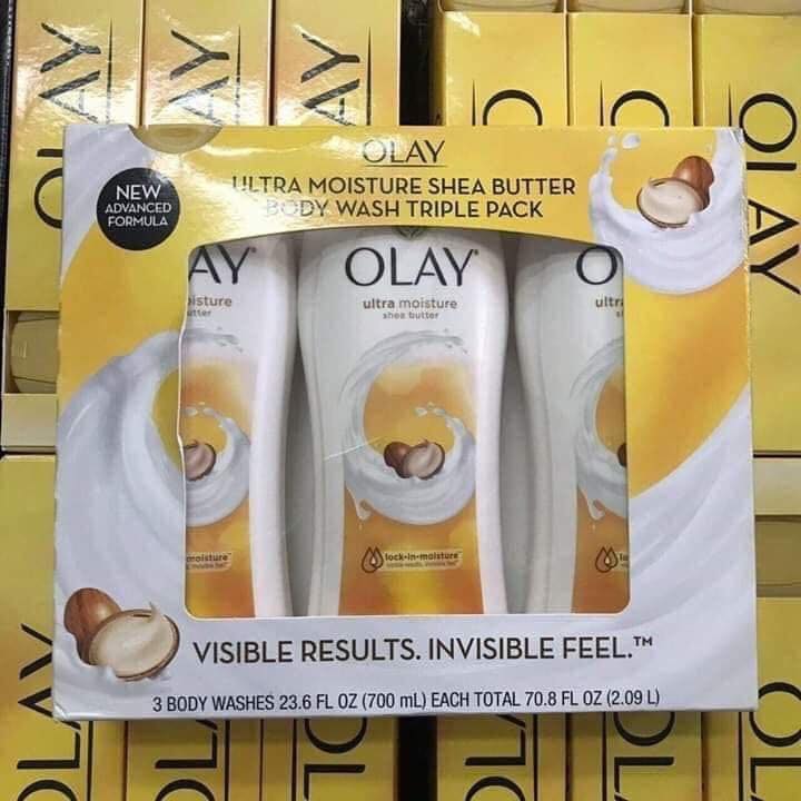 Sữa tắm OLAY vàng thơm mùi bơ