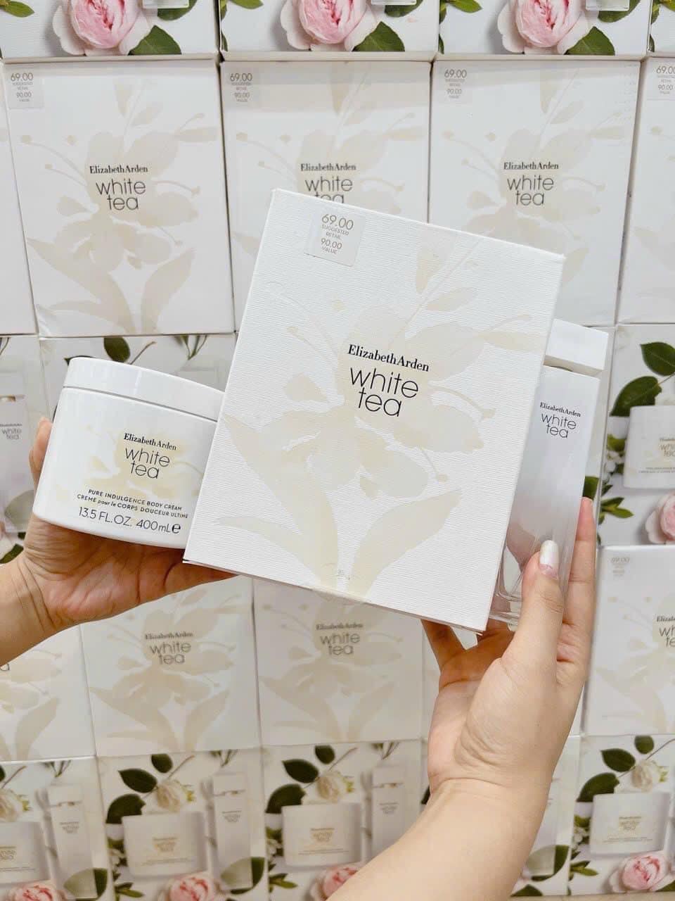 Set elizabeth white tea