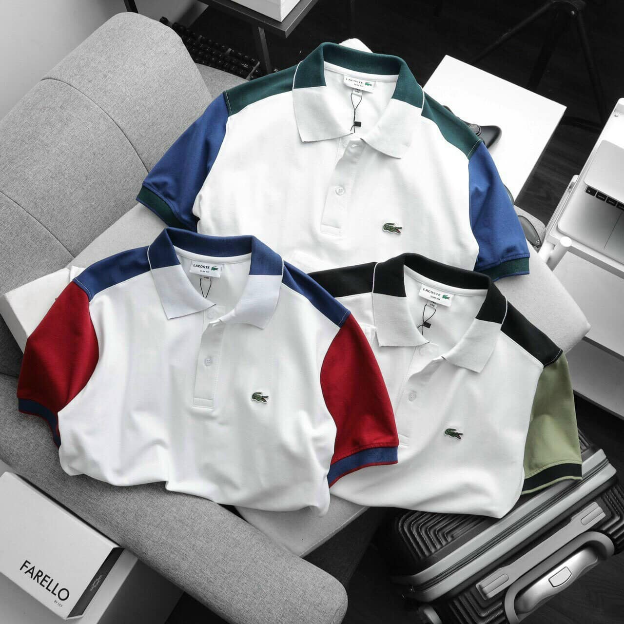THUN NAM LC0STE 4 chiều 100% cotton.