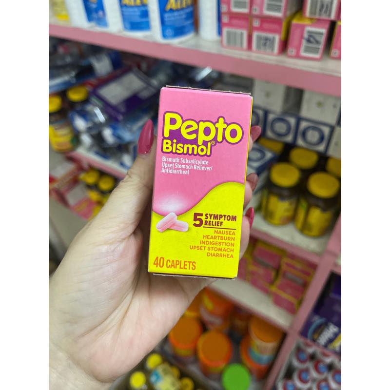 Viên tiêu hóa, đầy hơi, rối loạn tiêu hóa Pepto Bismol chuẩn Mỹ(pepto bismol ultra)