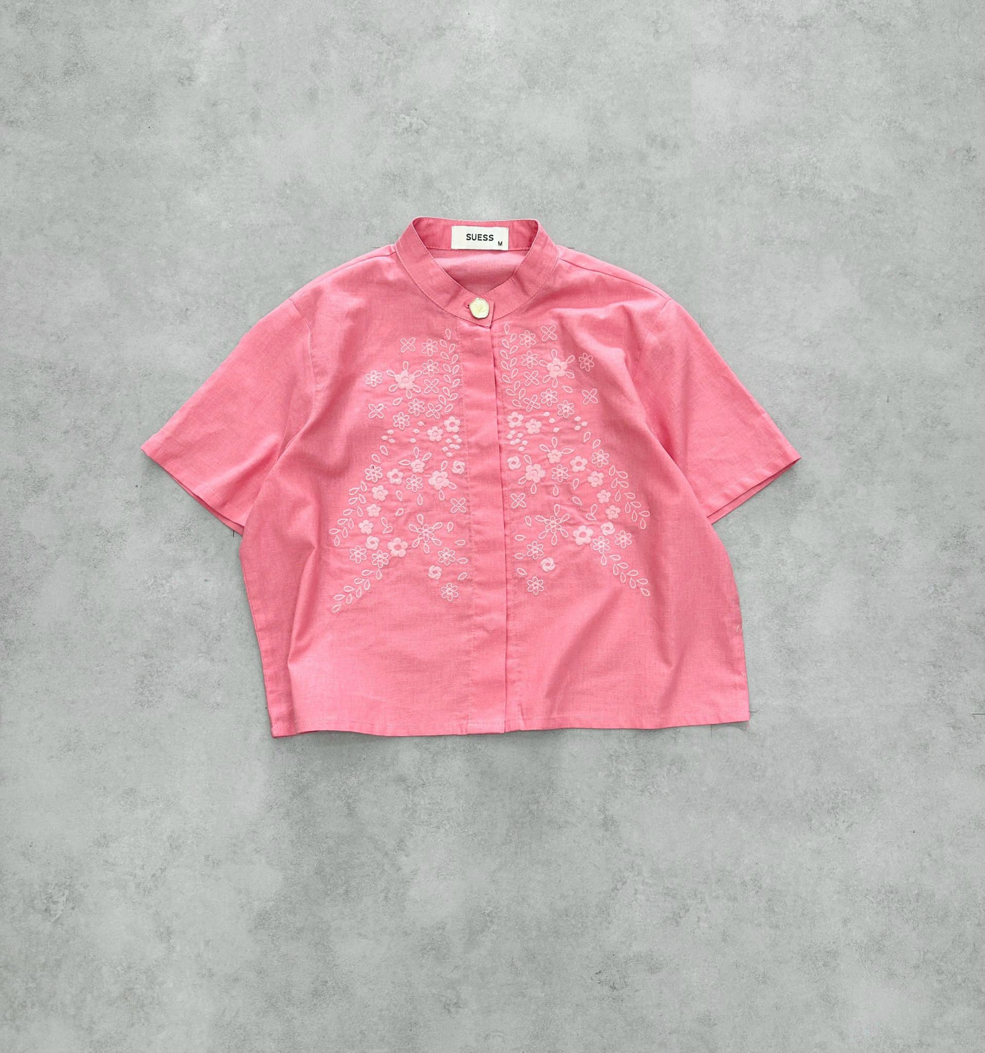 Linen embroidered