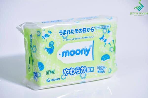 Khăn giấy ướt Moony