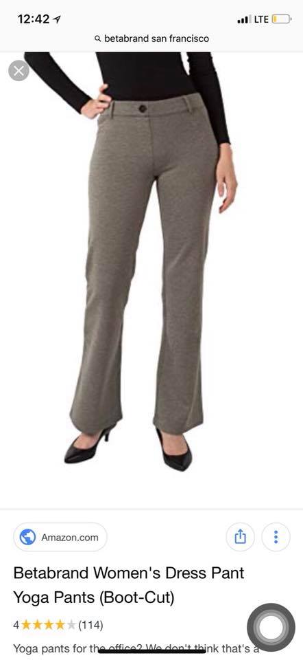 Quần tây không dây kéo thun dày hiệu Betabrand xuất Mỹ
