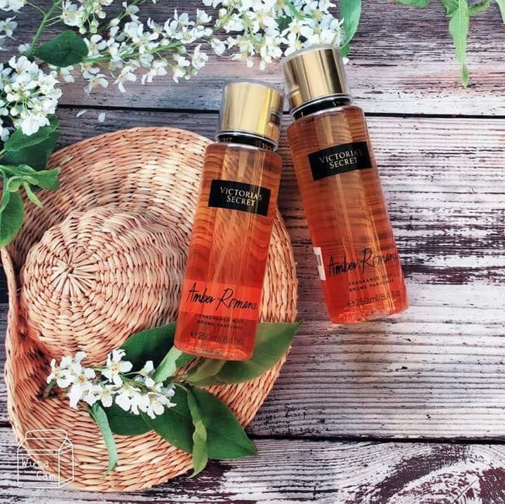 Xịt Thơm Toàn Thân Amber Romance Fragrance Mist Victoria’s Secret 250ml