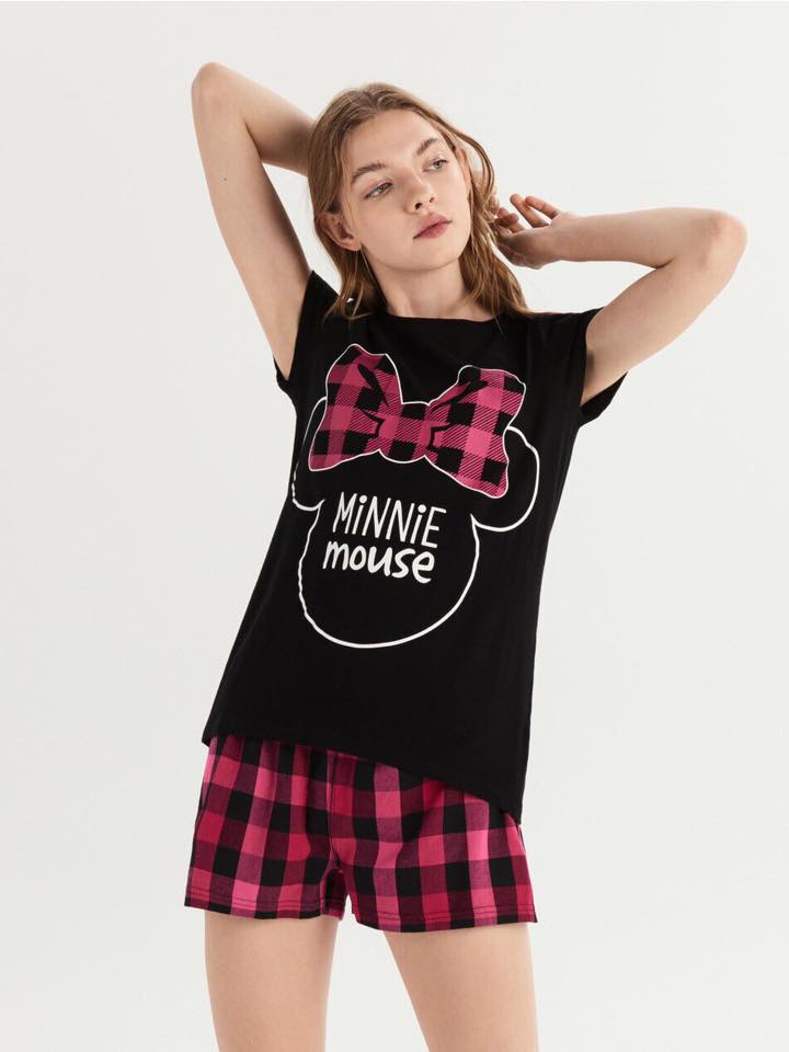 Bộ mặc nhà thun cotton 