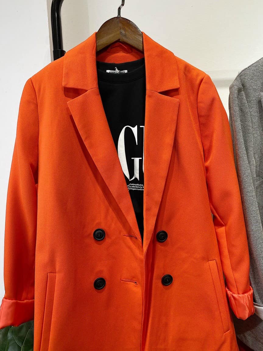 Áo khoát dáng dài PRIMARK xuất mỹ hàng xịn nha / Lót lụa