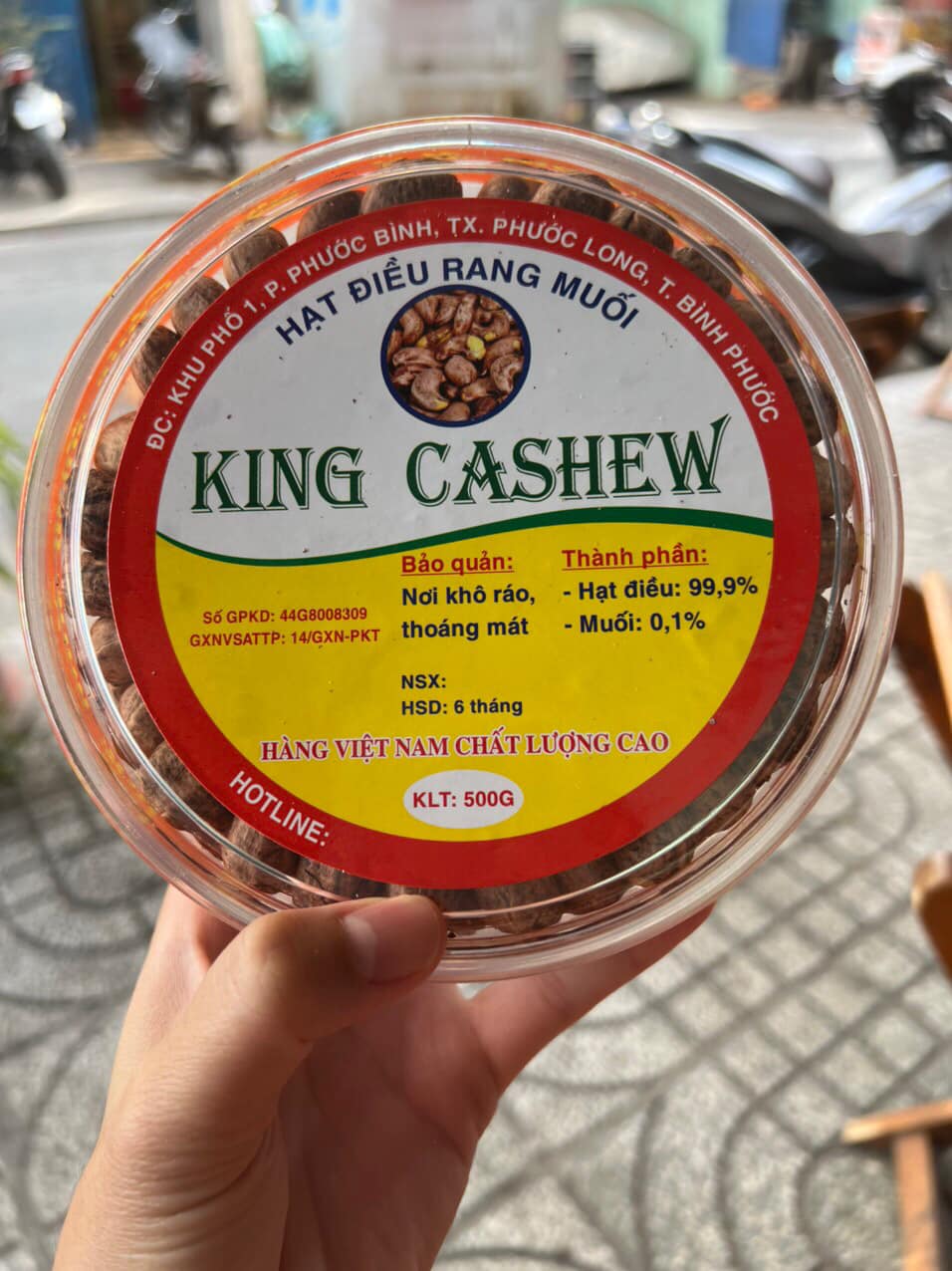 Điều rang muối loại 1 của Bình Phước