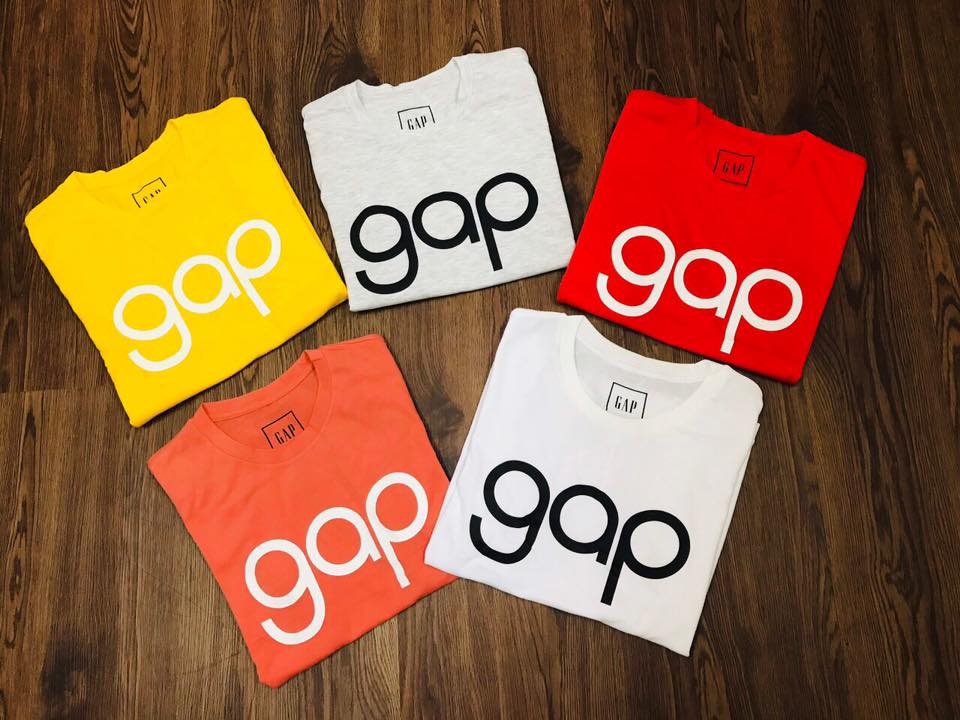Áo thun cotton in G.A.P