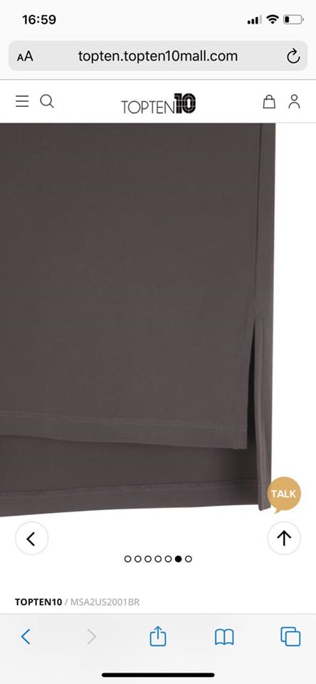 Áo tay lửng Topten dư xịn