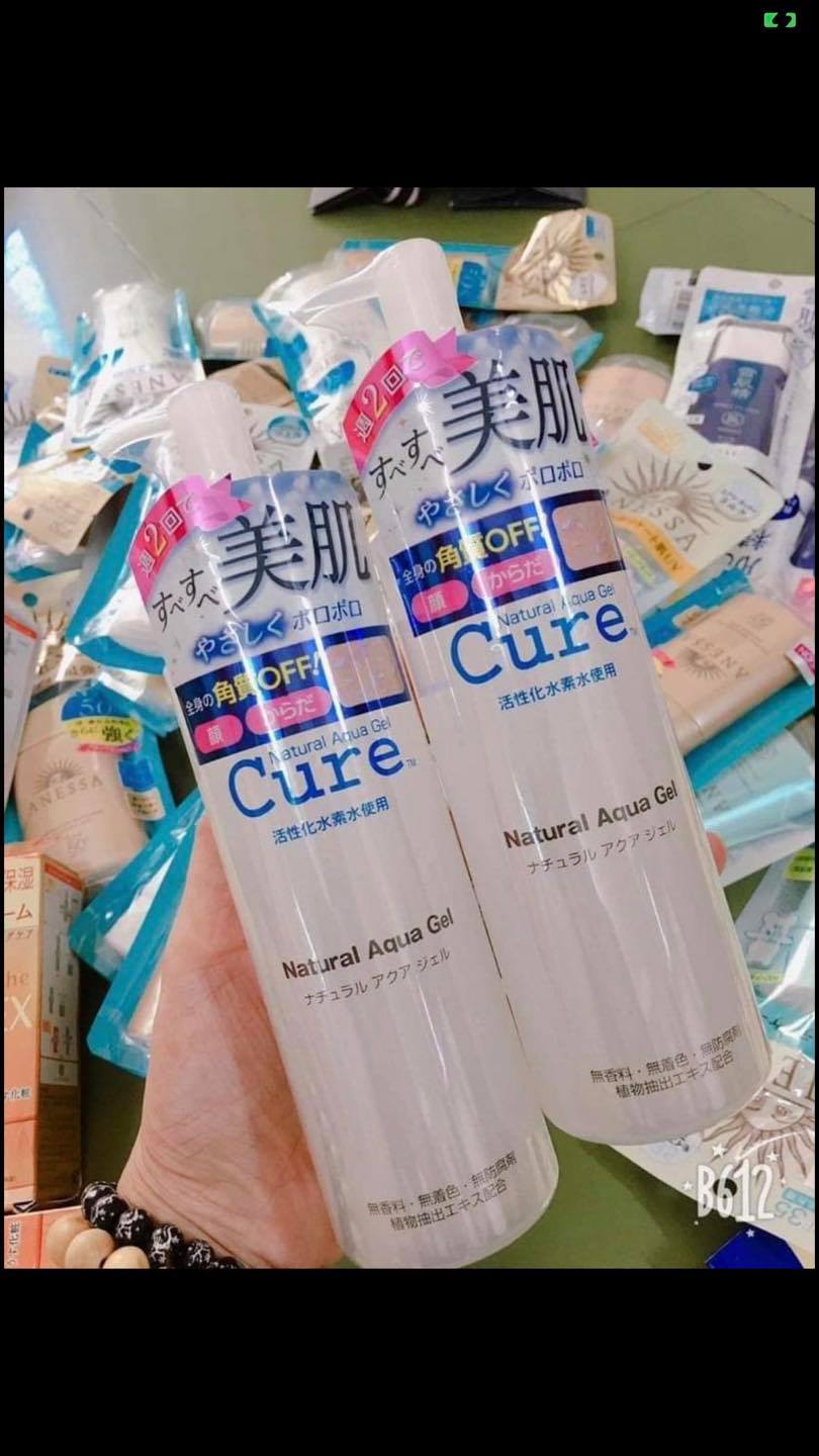 Cure Natural Aqua Gel – gel tẩy da chết