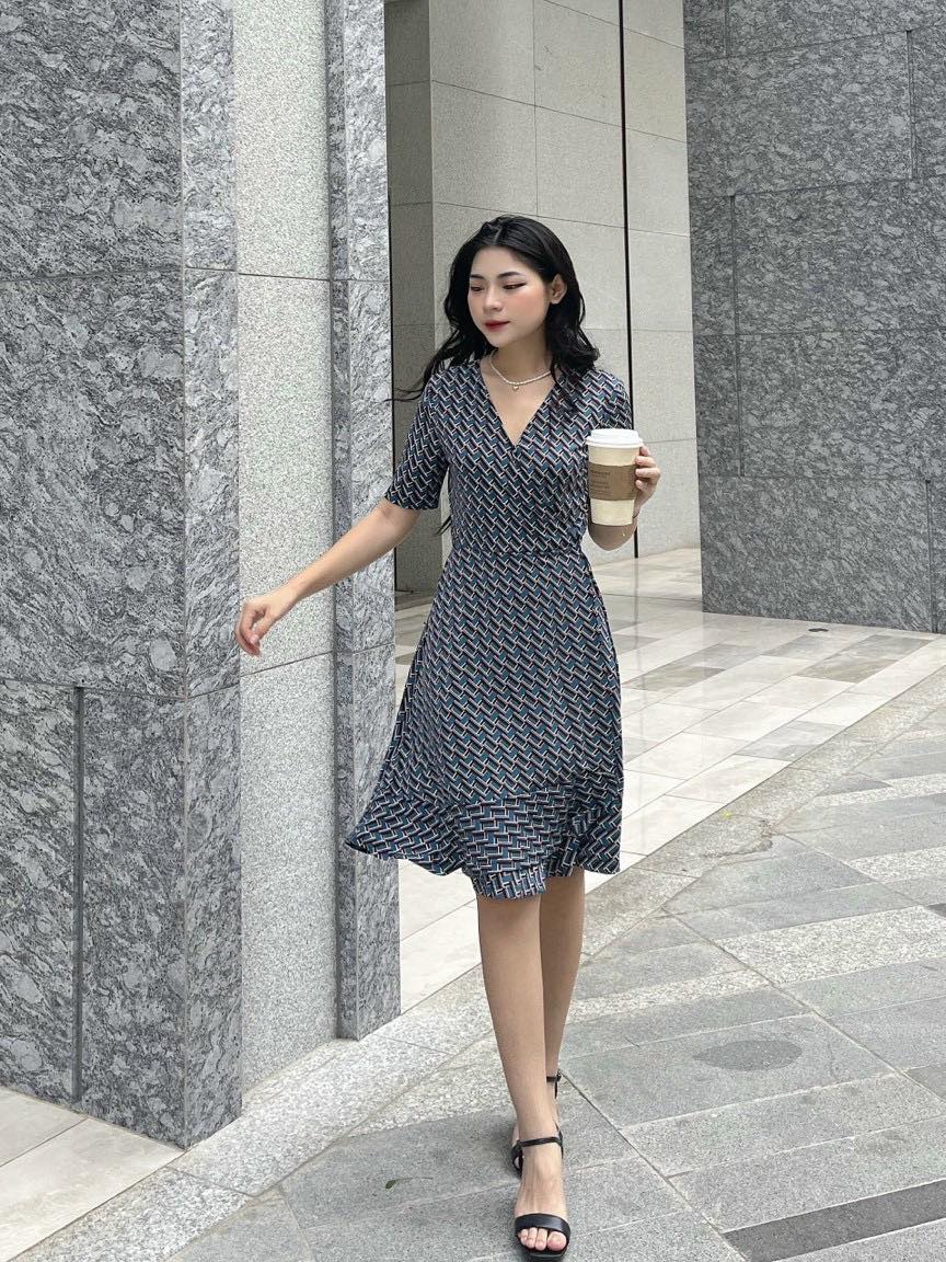 Đầm list xịn xuất Hàn Quốc