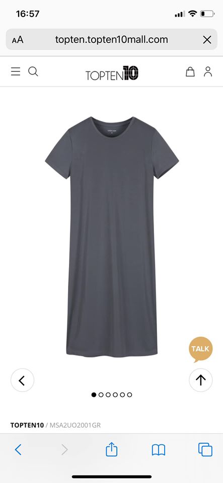 Đầm midi Topten10 dư xịn