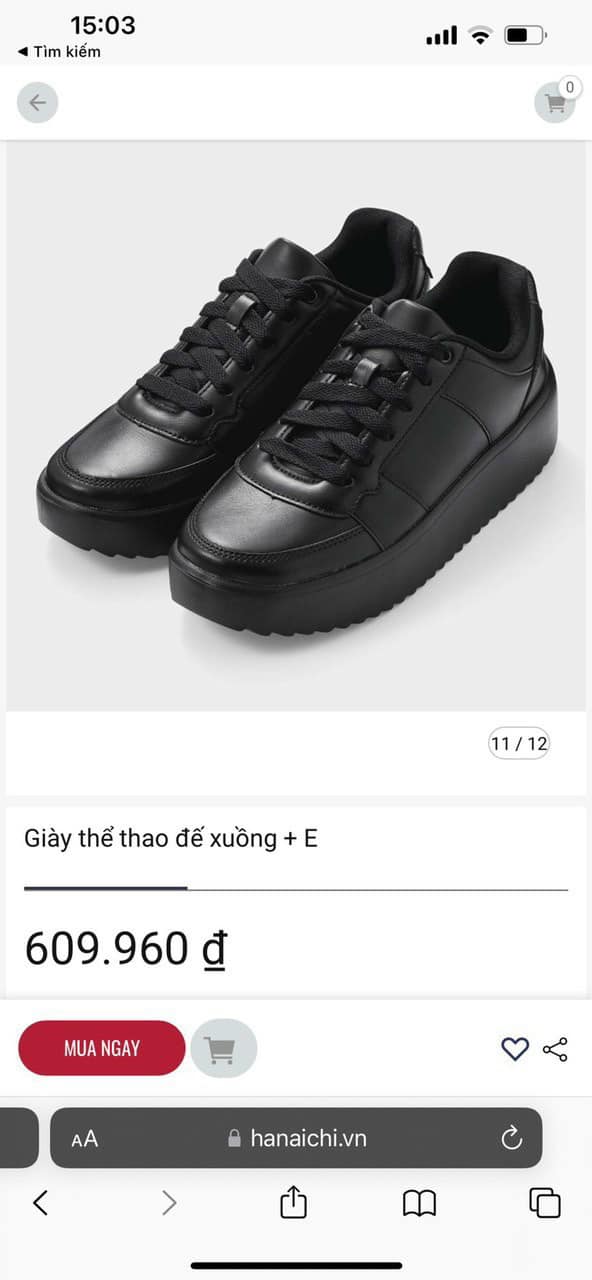 Giày thể thao GU rẻ sập sàn