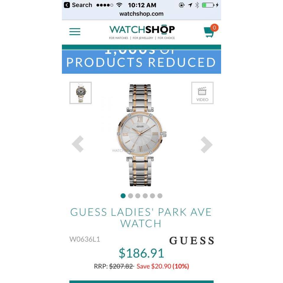 GUESSwatches