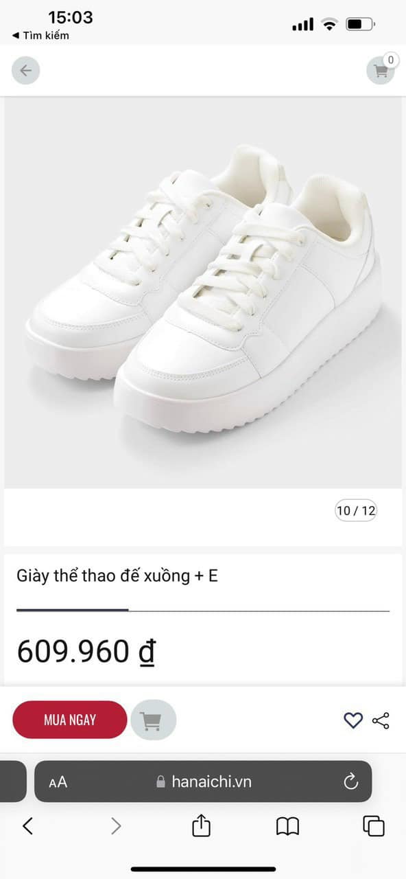 Giày thể thao GU rẻ sập sàn