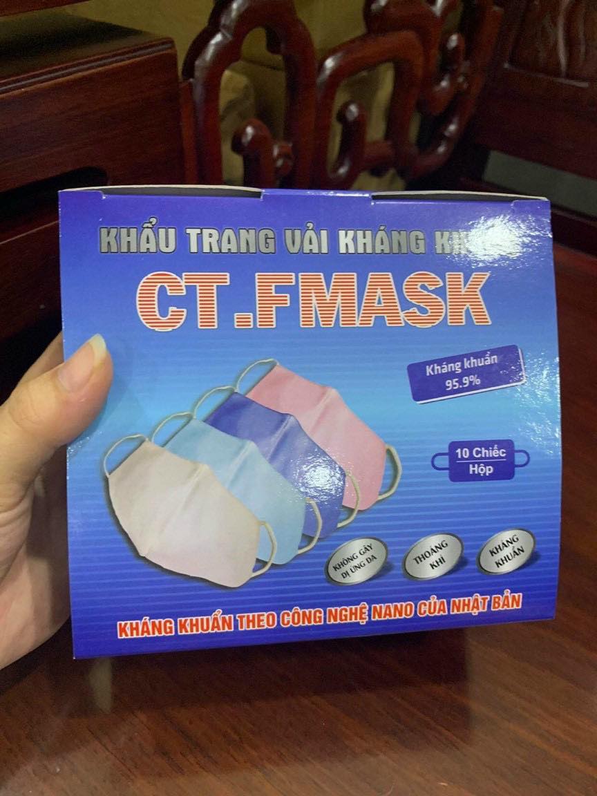 khẩu trang vải kháng khuẩn