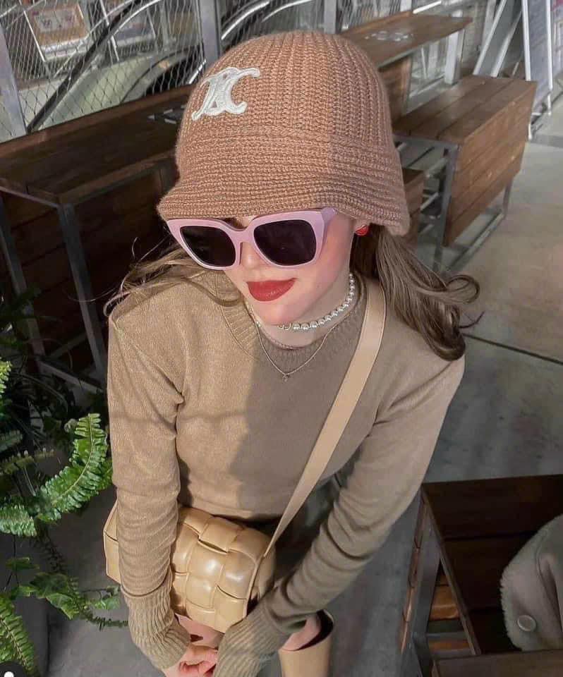 #CELINE Cl40198f_01a_Butterfly_Sunglasses_In_Black , white & Pin