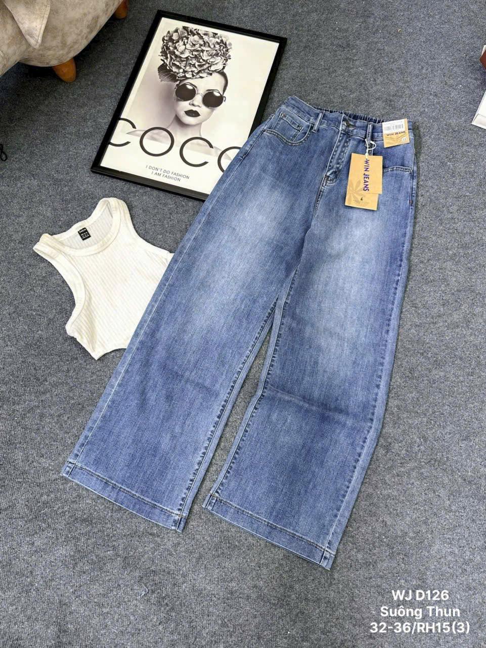 Jean suôn xịn size đại