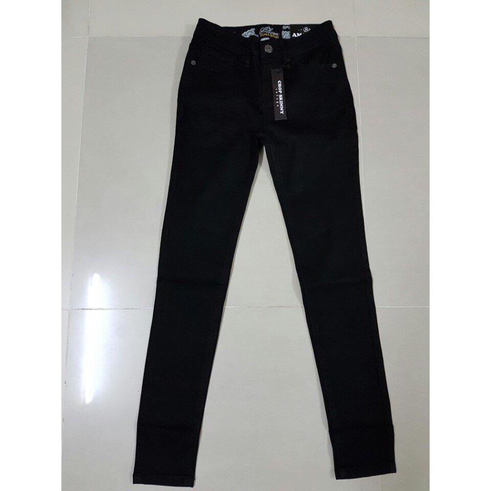 jean skinny đen