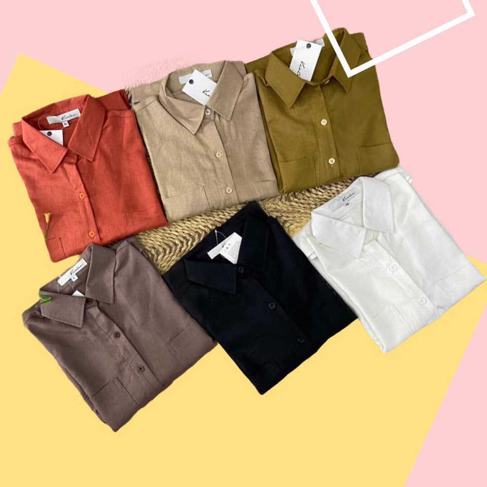 set short  Linen