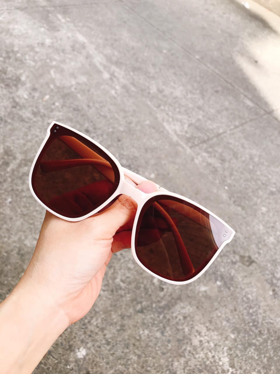 Kính gọng nhựa gập