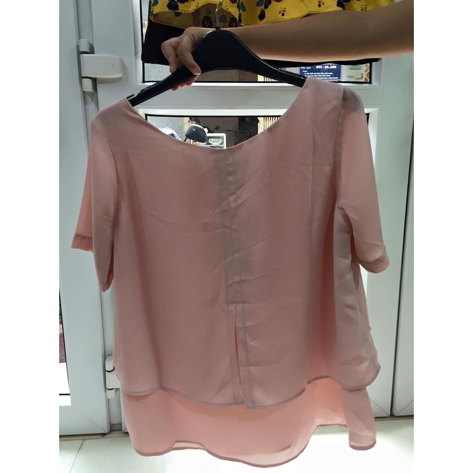 Áo voan 2 lớp hiệu MANGO hàng nối chuyền