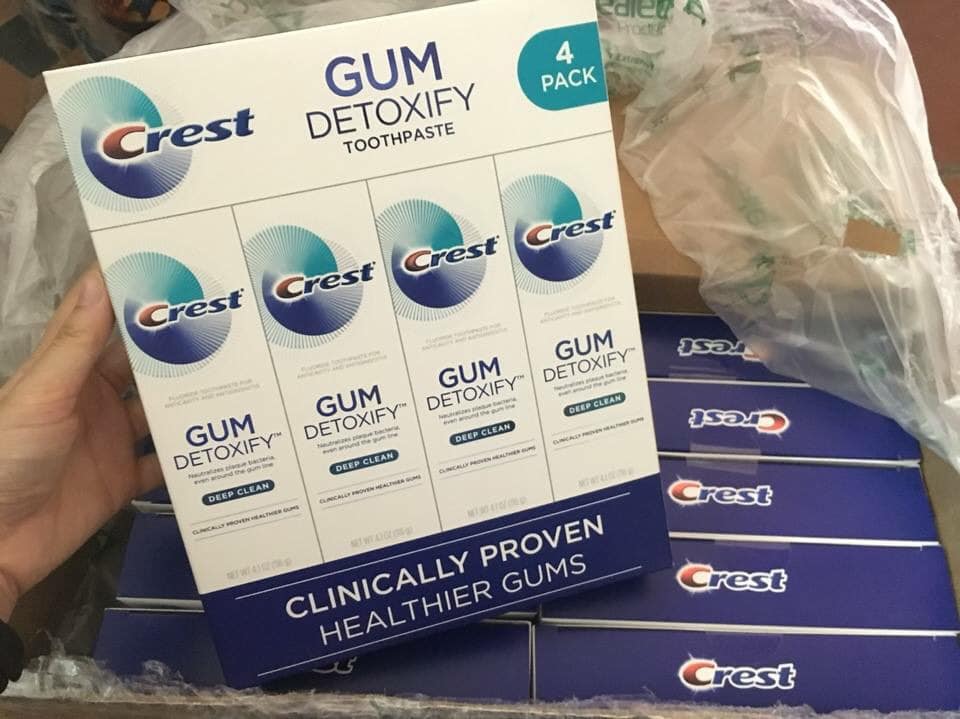 Kem đánh răng Gum Detoxify