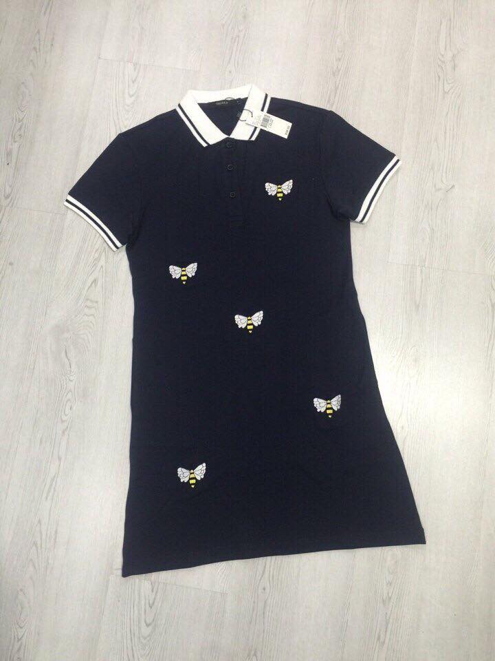 Đầm cotton form suôn nhẹ