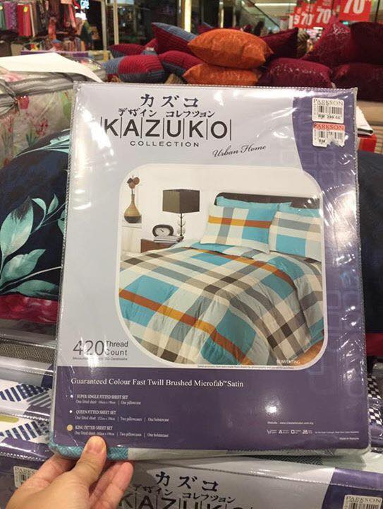 Bộ drap gối của Kazuko