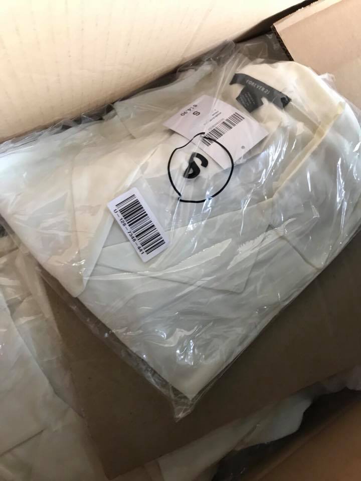 Áo sơmi cột vạt áo hiệu f21