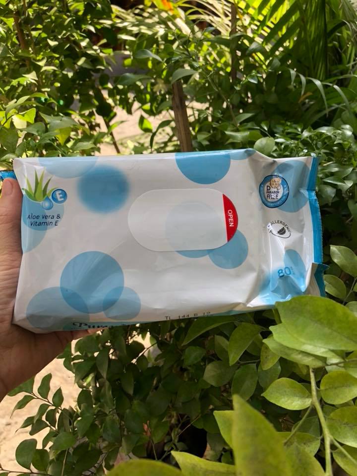 Khăn giấy ươt Pureen không mùi
