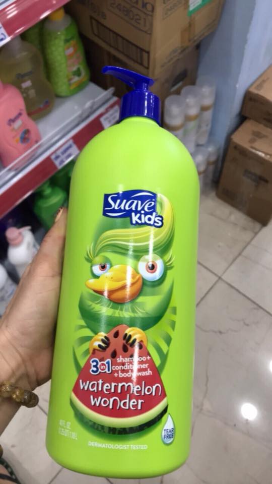 SỮA TẮM SUAVE KIDS 3 IN 1