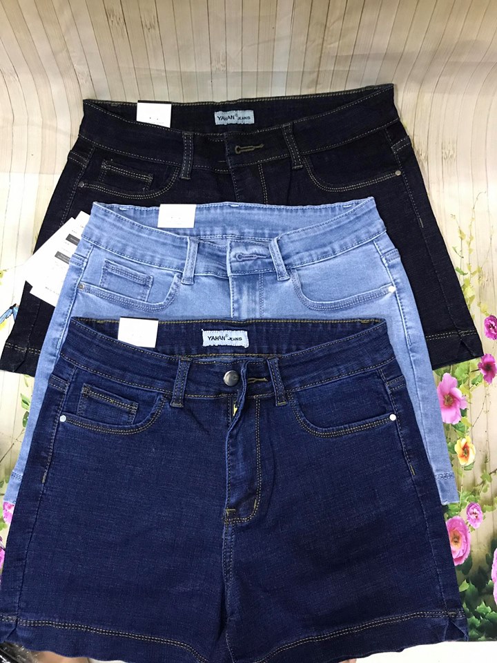 Short jean trơn