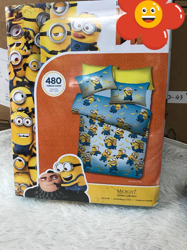 set bộ ga giường Despicable ME của malaysia