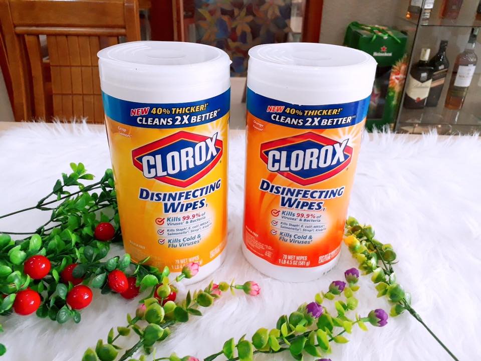 Giấy lau đa năng CLOROX của Mỹ
