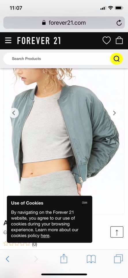 Áo khoác Bomber f21