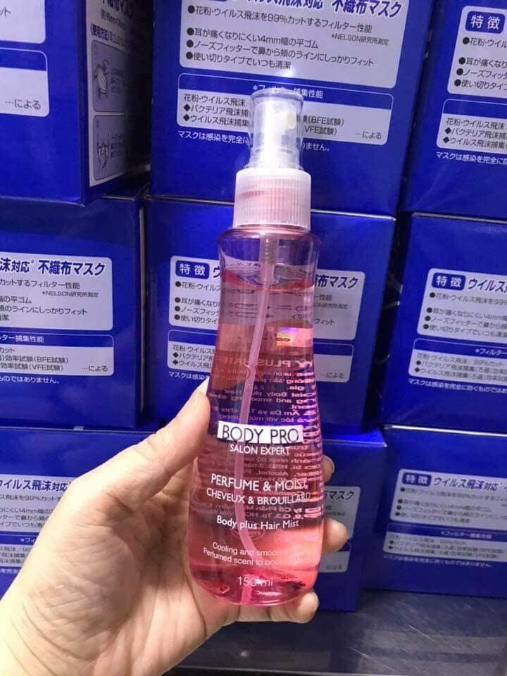 Xịt Thơm Tóc và Cơ Thể "L'OVITE"