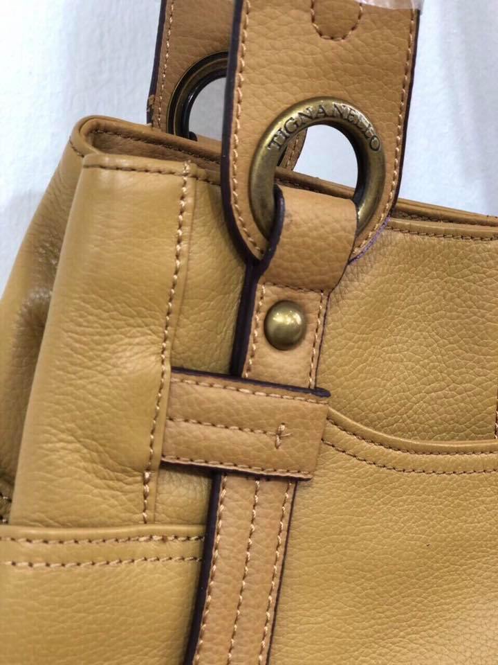 Túi handbag da bò hàng Mỹ - Tignanello