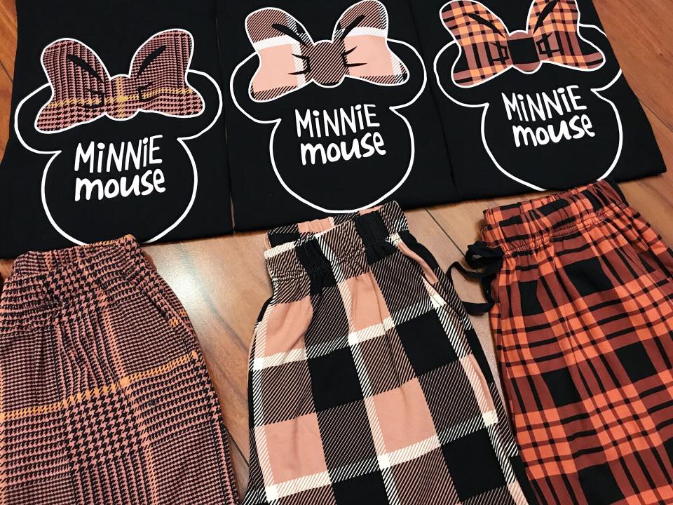 Bộ mặc nhà thun cotton 