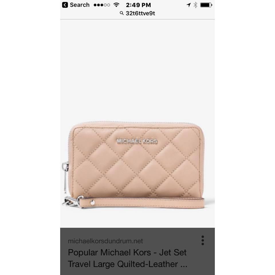 MERCER LARGE LEATHER SMARTPHONE WRISTLET