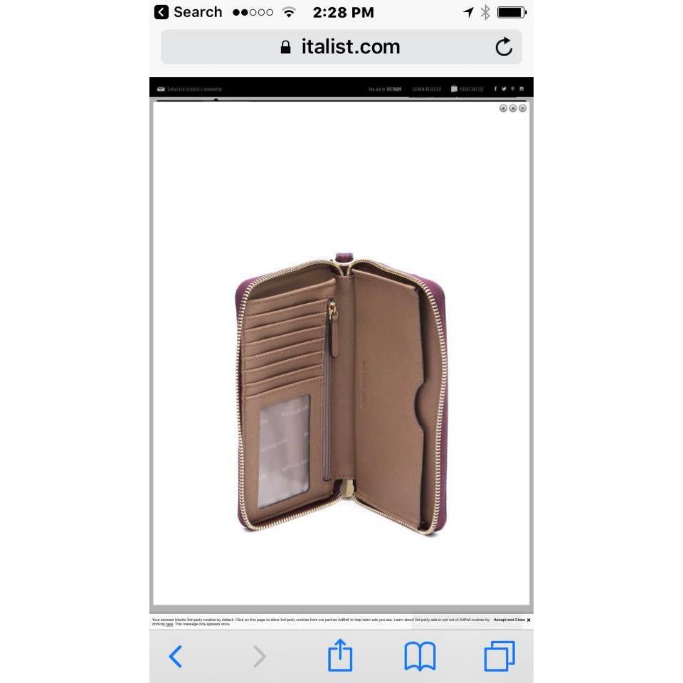 MERCER LARGE LEATHER SMARTPHONE WRISTLET