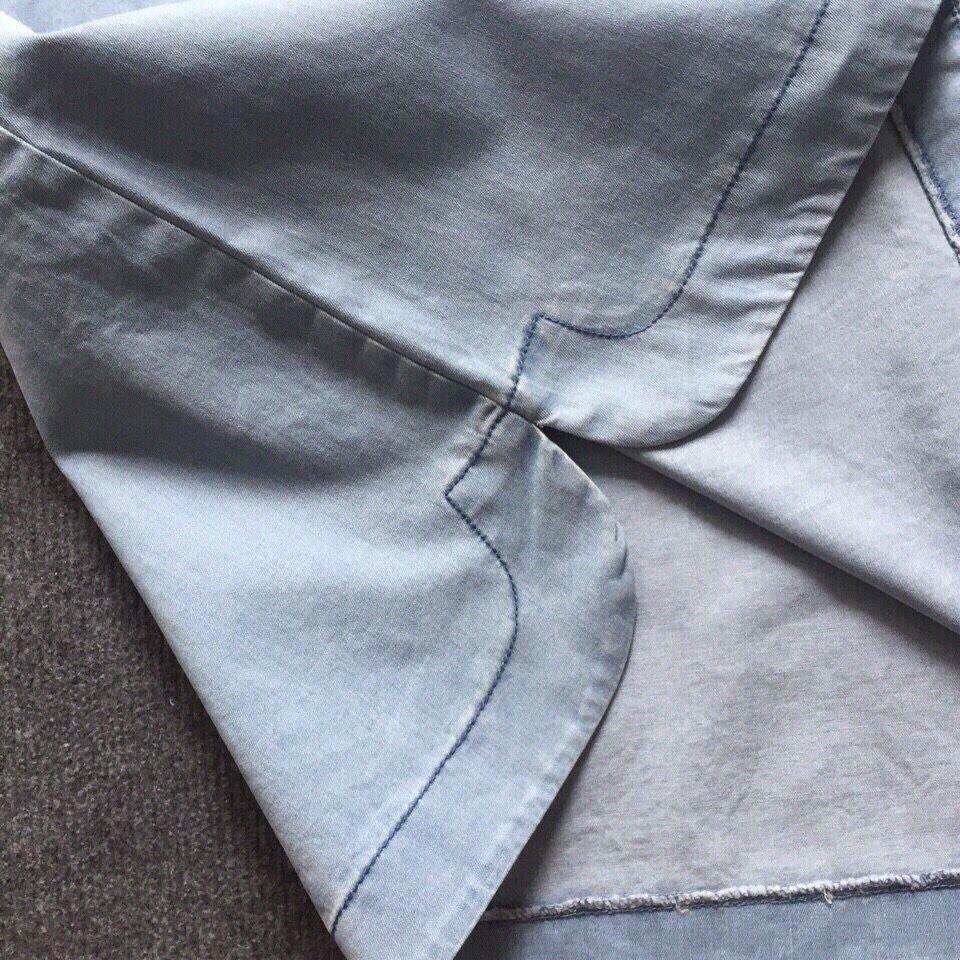 Đầm suôn denim hiệu EDC hàng xuất