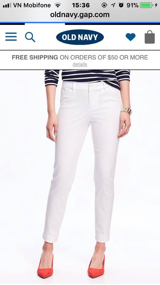 Quần kaki xuất chuẩn *OLD*NAVY xịn - chất kaki