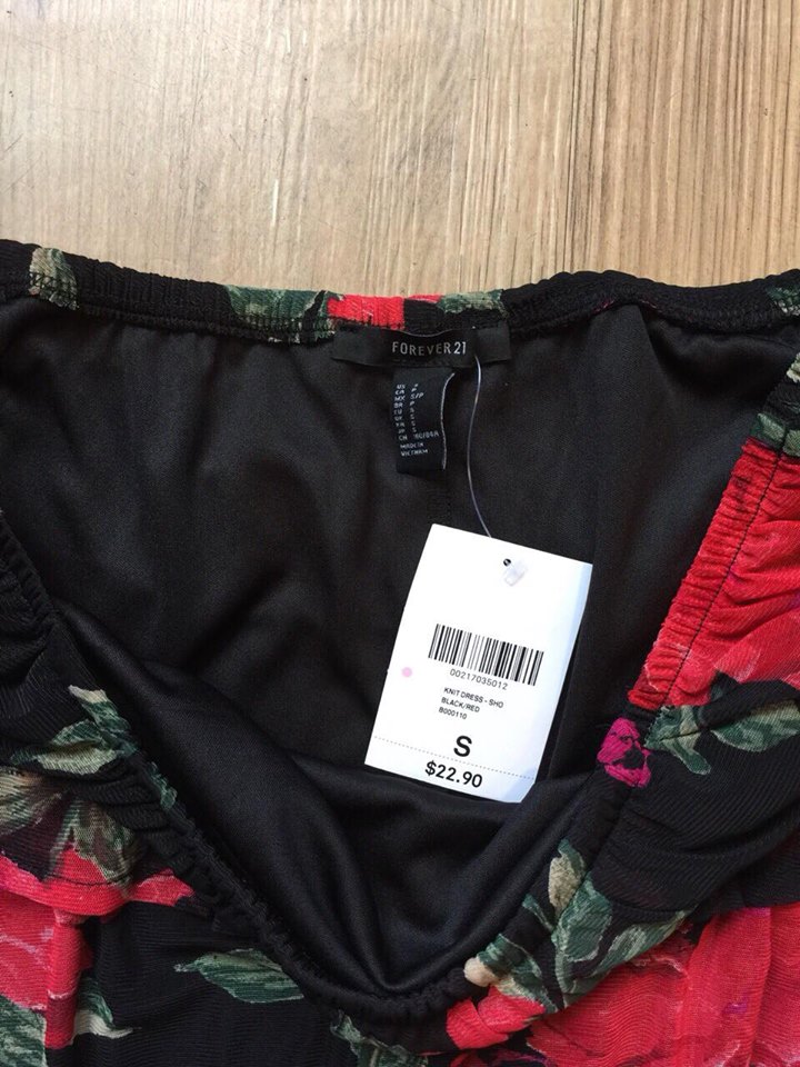 Đầm f21 xuất dư