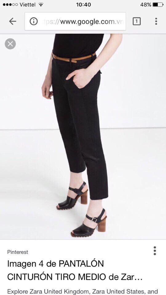 Quần tây zara xịn