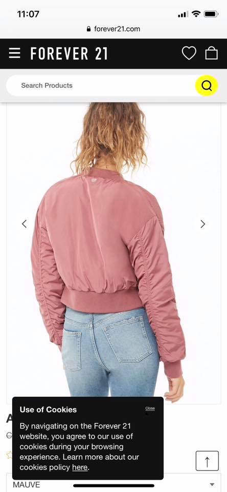 Áo khoác Bomber f21