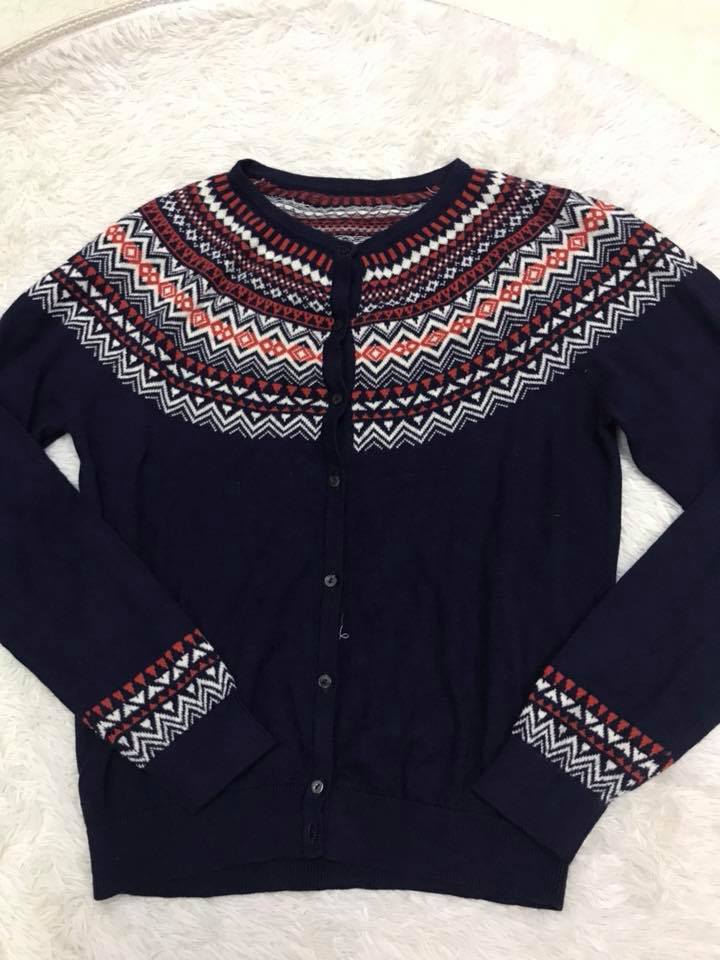 Áo khoát nhẹ len mỏng - hàng Uniqlo xuất dư cắt tag