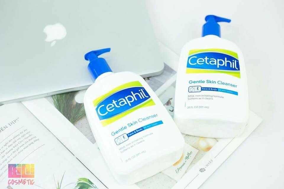 Sữa rửa mặt cetafil made in usa 